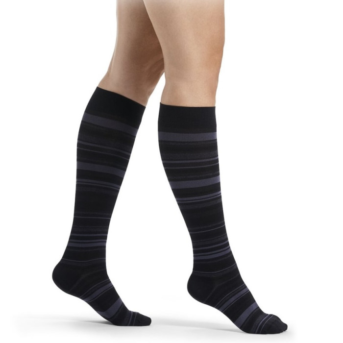 Гольфи компресійні жіночі MICROFIBER SHADES від SIGVARIS, закритий носок, профілактичні