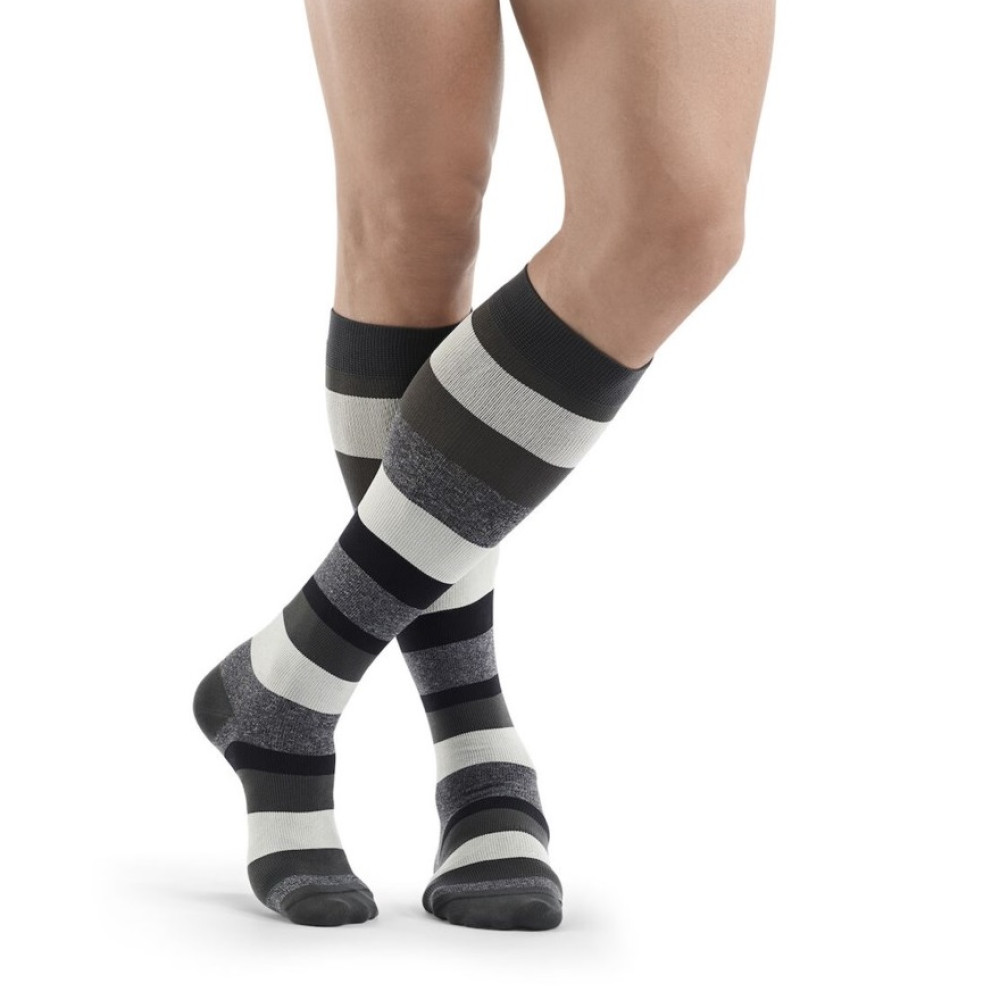 Гольфи компресійні чоловічі MICROFIBER SHADES від SIGVARIS, закритий носок, профілактичні