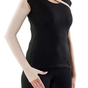 Рукав компресійний SIGVARIS Specialities TRADITIONAL (ТРАДИЦІЇ) з фіксувальною стрічкою і напіврукавичкою