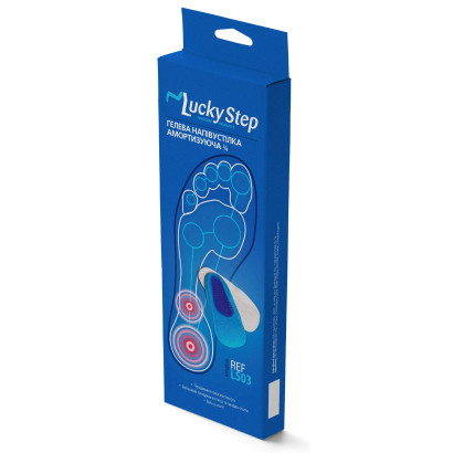 Полустелька амортизирующая 3/4 Lucky Step LS03