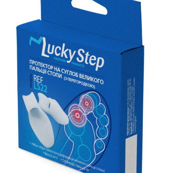 Протектор на сустав большого пальца (с перегородкой) Lucky Step LS22
