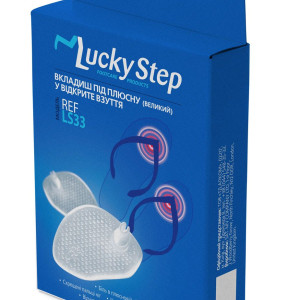Вкладка під плесно (велика) у відкрите взуття Lucky Step LS33