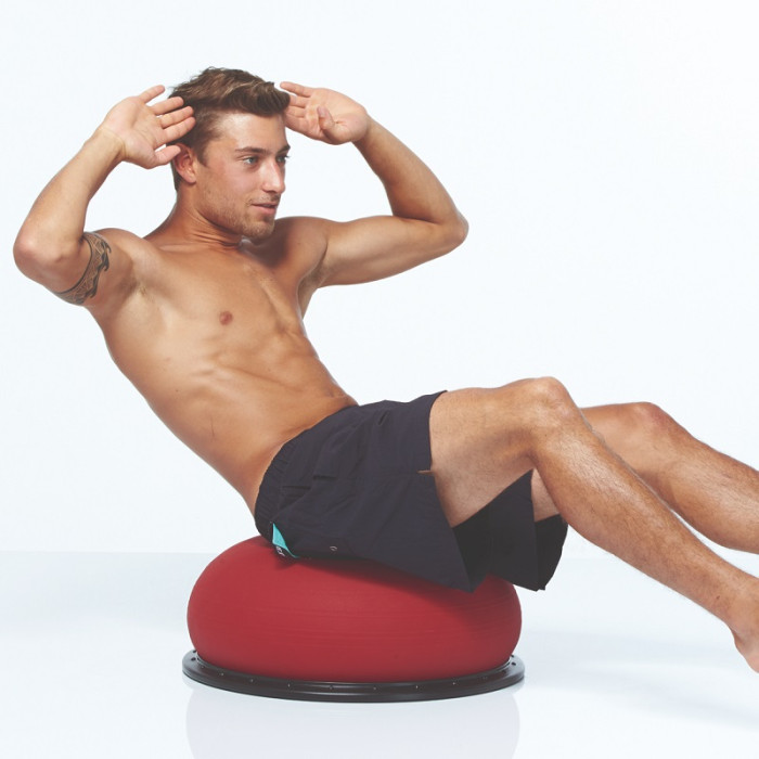 Балансировочная красная полусфера Togu Jumper Red