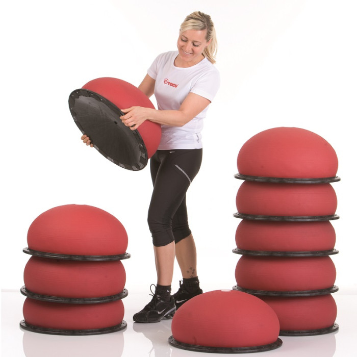 Балансировочная красная полусфера Togu Jumper Red
