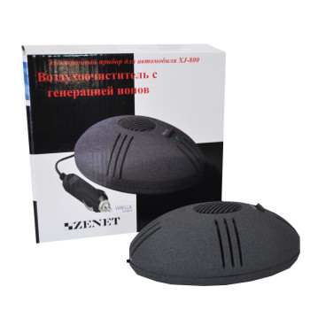 Очищувач іонізатор повітря для авто ZENET XJ-800 з ароматизатором