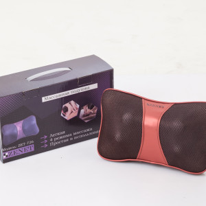 Масажна подушка Zenet Zet-726 роликовий масажер з інфрачервоним прогріванням