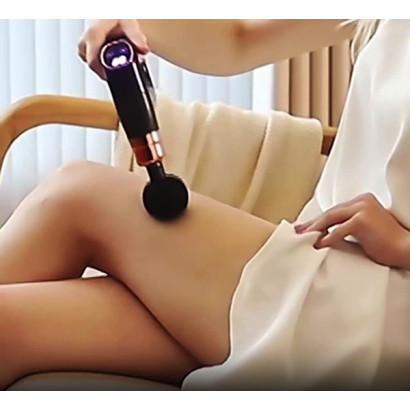 Перкуссионный ручной массажер для тела 4в1 ZET-704