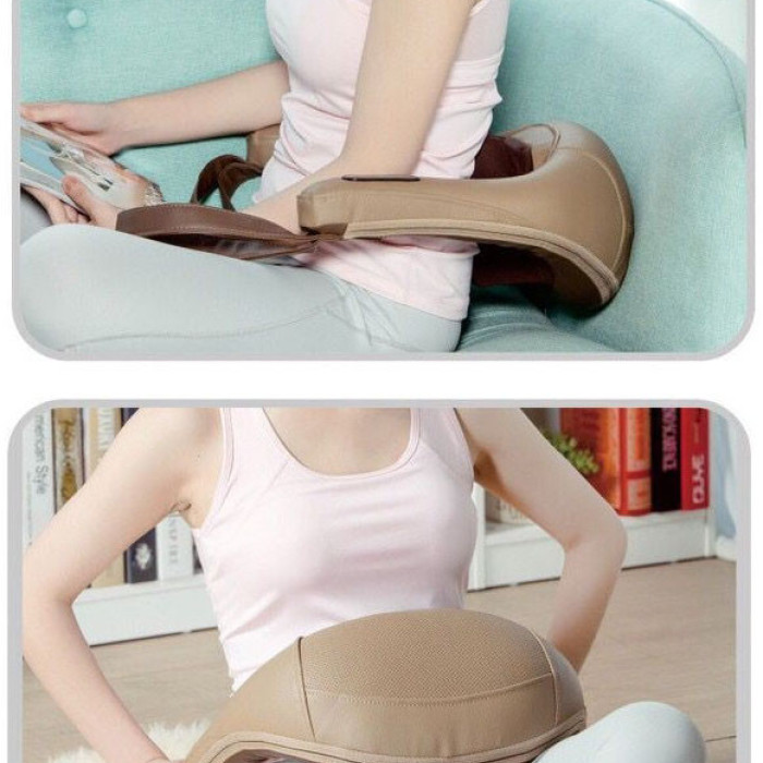 Роликовый массажер Zenet Zet-759 массаж шиацу для шеи, спины и плеч