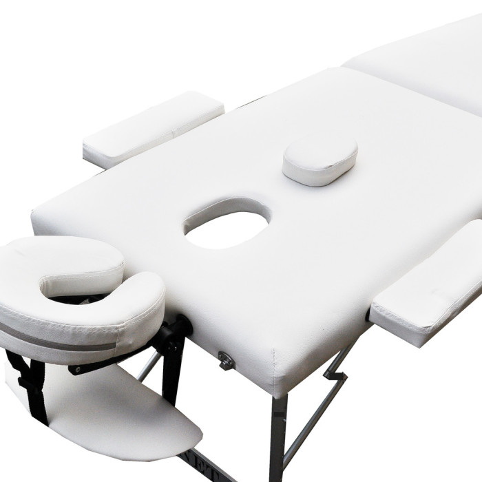 Масажний стіл переносний ZENET ZET-1044 WHITE розмір L ( 195*70*61)