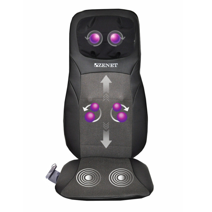 Массажная накидка для спины и шеи Zenet ZET-842