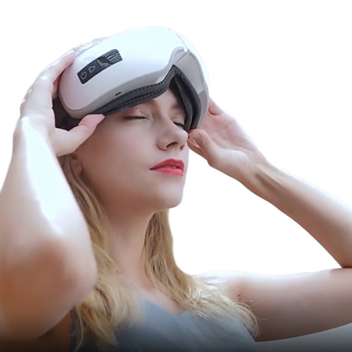 Аппарат для массажа глаз и головы ZENET 701 - Массажные очки ZET-701