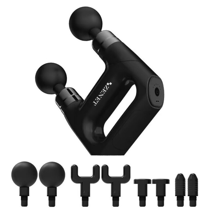 Перкусійний ручний масажер для тіла 4в1 ZET-704