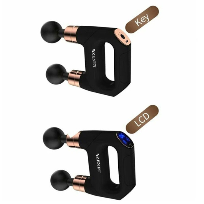 Перкусійний ручний масажер для тіла 4в1 ZET-704