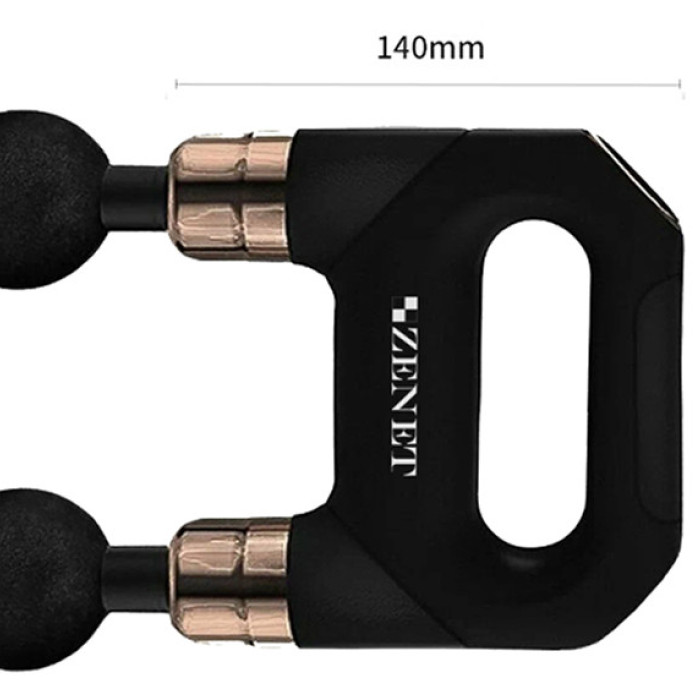 Перкусійний ручний масажер для тіла 4в1 ZET-704